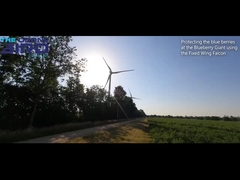 Industrie-UAV Drohne für den professionellen Gebrauch Überwachung Landwirtschaftliche Festflügel-Elektromotoren