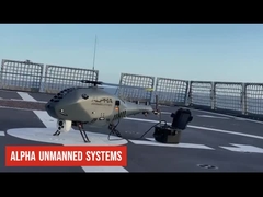 UAV Drohne Industrieflugzeug Profi Alpha unbemannte Systeme Kolbenmotor Hubschrauber